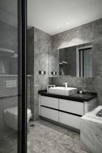 恒大中央广场142平现代风格装修案例