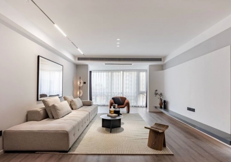 华宇林泉雅舍116平现代风格装修案例