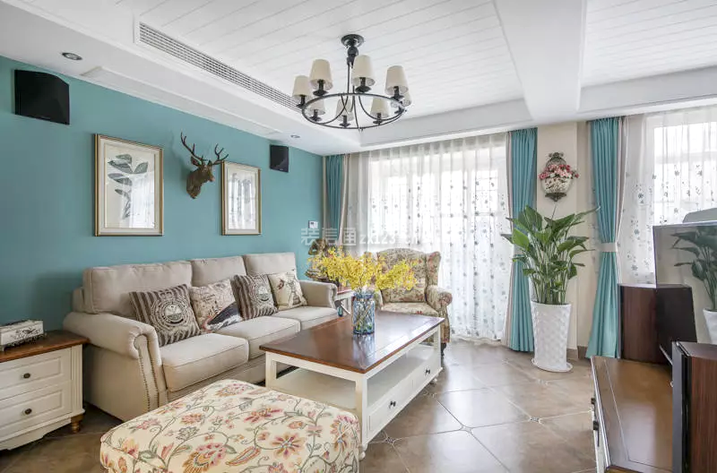 美式风格客厅效果图 美式风格客厅